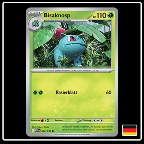 Bisaknosp 002/132 Pokemon Mega Entwicklung