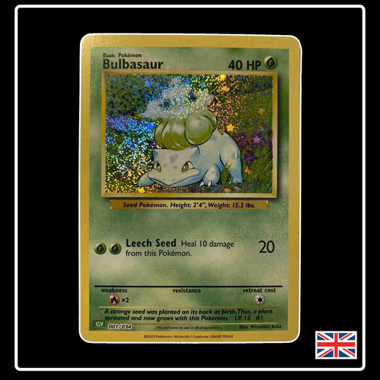 Bisasam 001/034 aus dem Pokemon Deck TCG Classic Collection