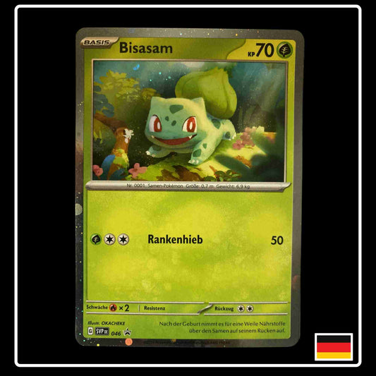 Bisasam Promo Pokemon Karte