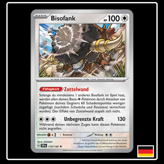 Bisofank 119/142 Pokemon Stellarkrone