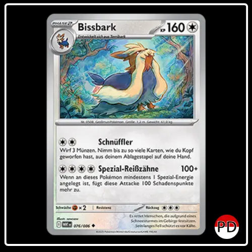 Bissbark 076/086 Pokemon Weisse Flammen