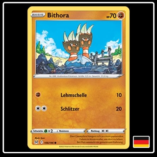 Bithora 106/196 Pokemon Verlorener Ursprung