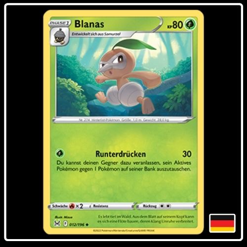 Blanas 012/196 Pokemon Verlorener Ursprung