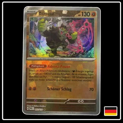 Boninu Meisterball 057/131 Pokemon Prismatische Entwicklungen