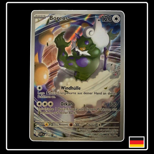 Boreos Illustration Rare SVP DE 210 Pokemon SV Black Star Promo