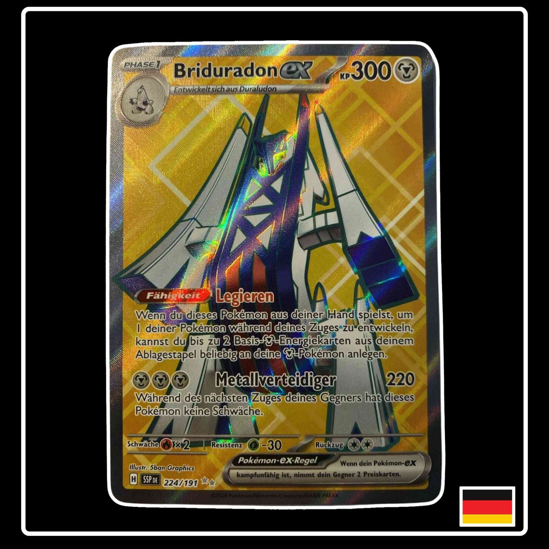 Briduradon ex Full Art 224/191 Stürmische Funken – PokeDirris