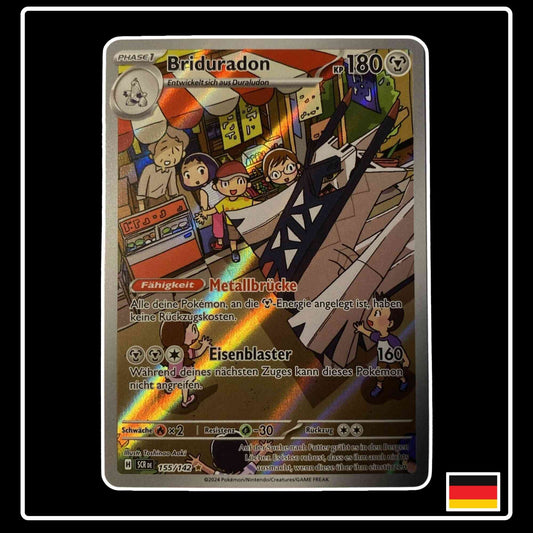 Briduradon Illustration Rare 155/142 Pokemon Stellarkrone