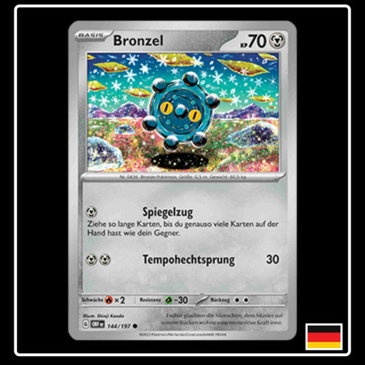 Bronzel 144/197 Pokemon Karte