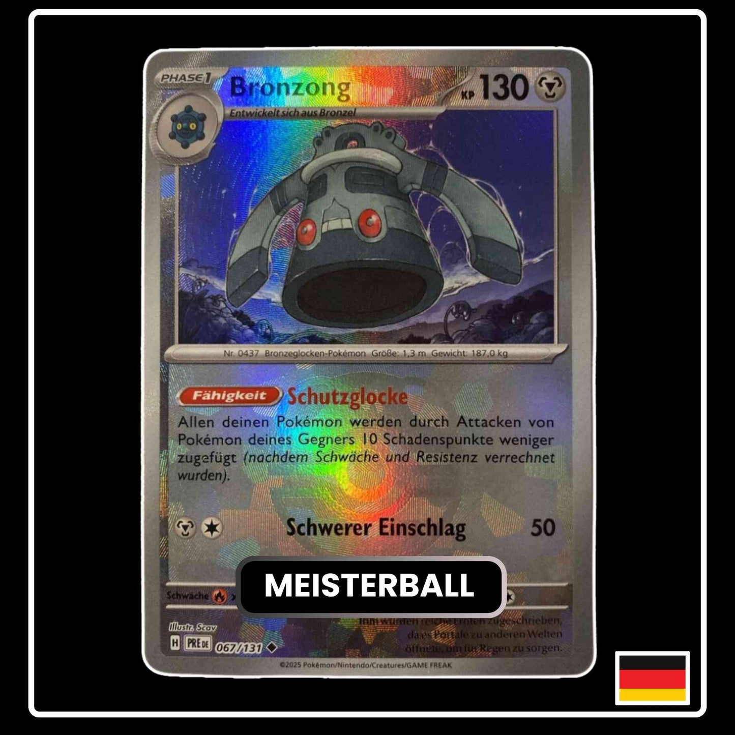 Bronzong Meisterball 067/131 Prismatische Entwicklungen