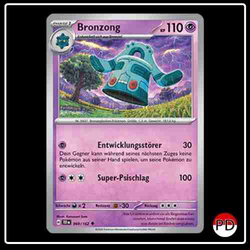 Bronzong 069/162 Pokemon Gewalten der Zeit