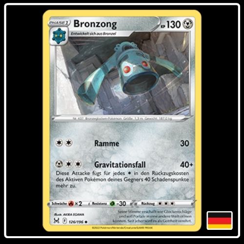 Bronzong 126/196 Pokemon Verlorener Ursprung