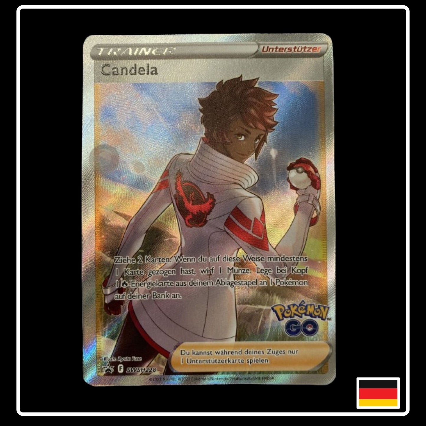 Candela Full Art Deutsch SWSH228 Black Star Promo