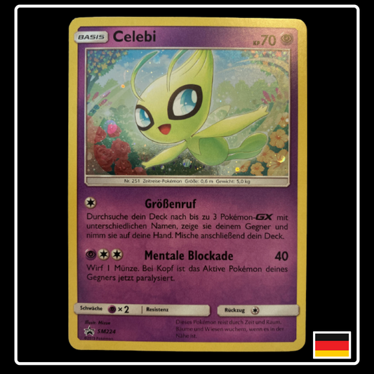 Celebi Holo Deutsch SM224 Black Star Promo