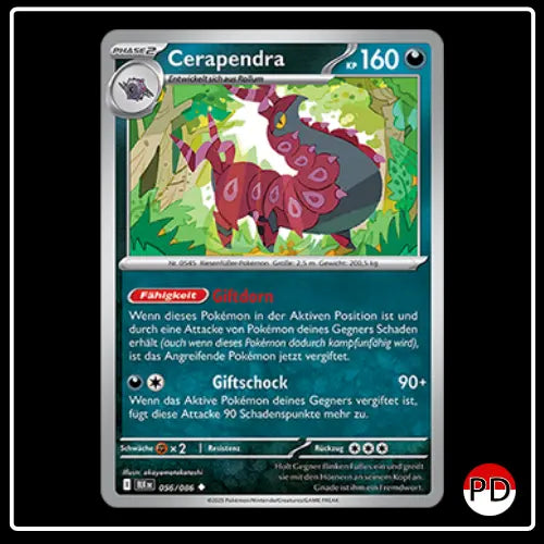 Cerapendra 056/086 Pokemon Schwarze Blitze