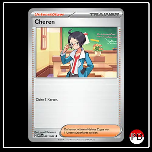 Cheren 081/086 Pokemon Weisse Flammen