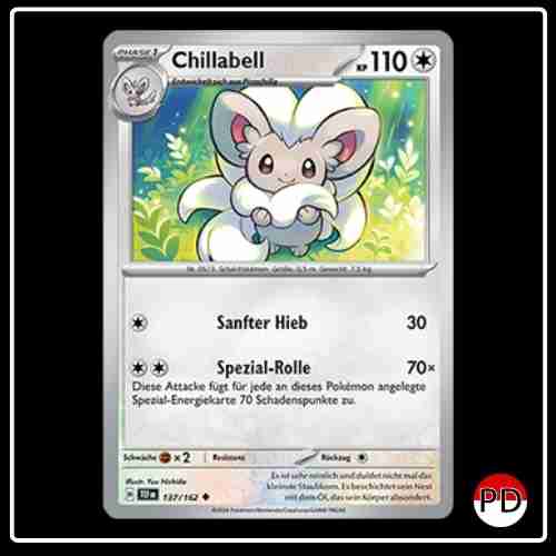 Chillabell 137/162 Pokemon Gewalten der Zeit