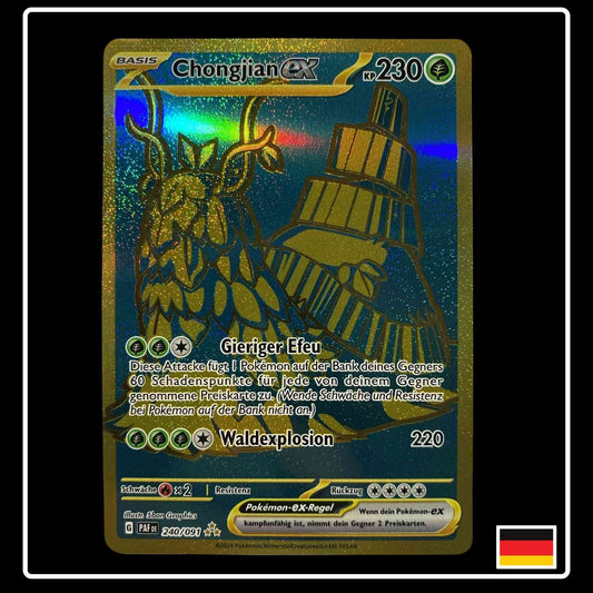 Chongjian ex Hyper Rare Karte aus Pokemon Paldeas Schicksale