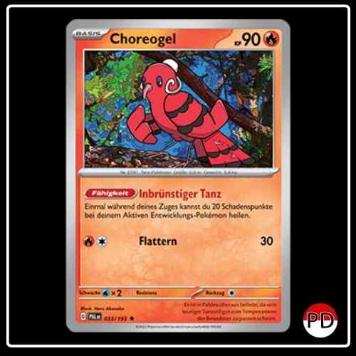 Choreogel 033/193 Pokemon