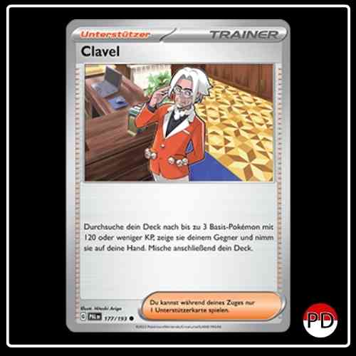 Clavel 177/193 Pokemon Entwicklungen in Paldea