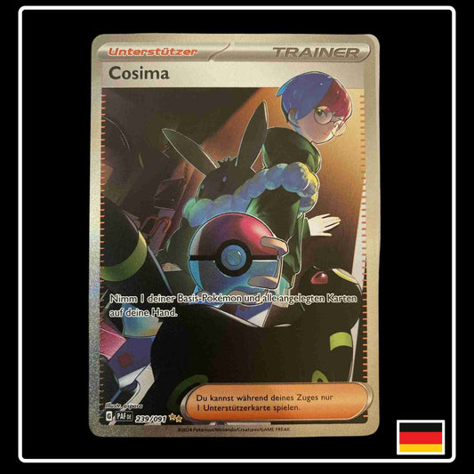 Cosima SIR Pokemon Trainer Karte 239/091