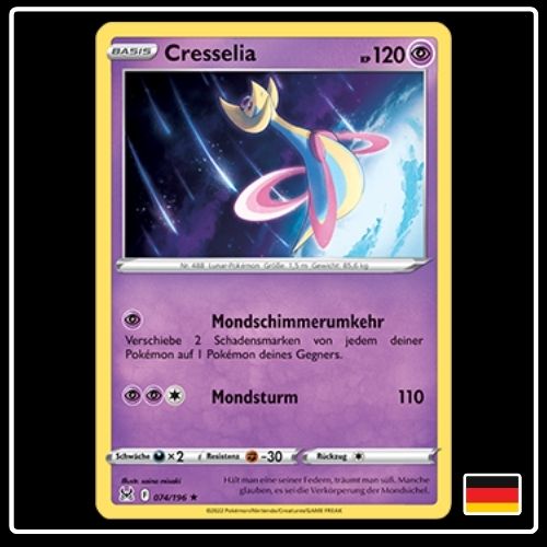 Cresselia 074/196 Pokemon Verlorener Ursprung