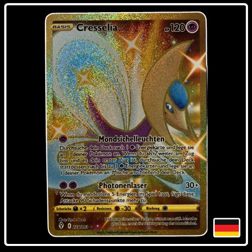 Cresselia GOLD 228/203 Pokemon Drachenwandel