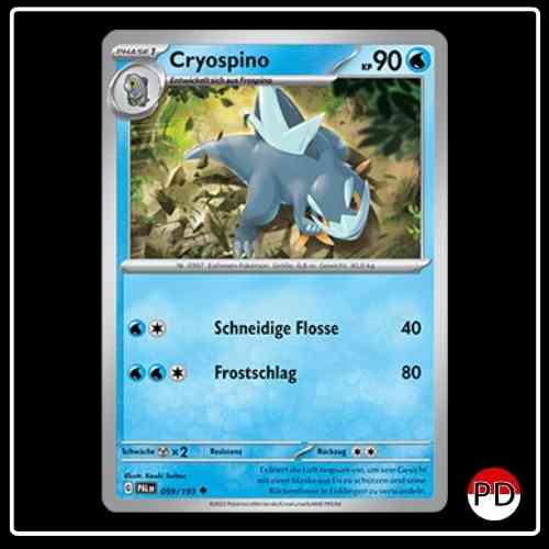 Cryospino 059/193 Pokemon