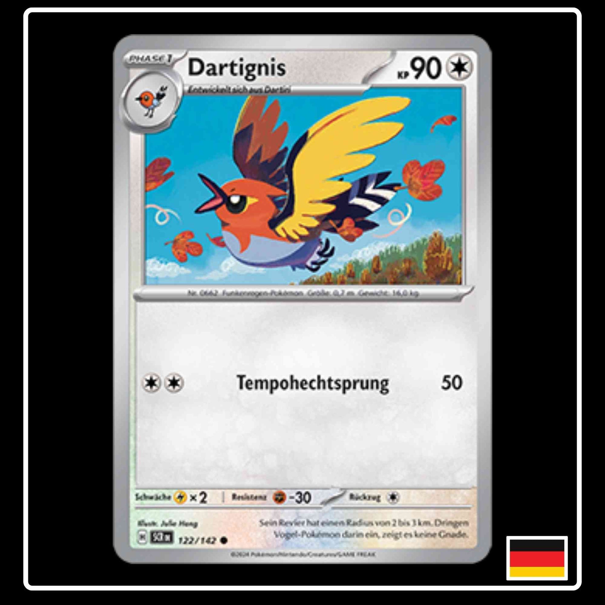Dartignis 122/142 Pokemon Stellarkrone