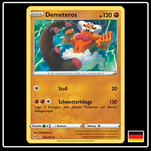 Demeteros 105/196 Pokemon Verlorener Ursprung