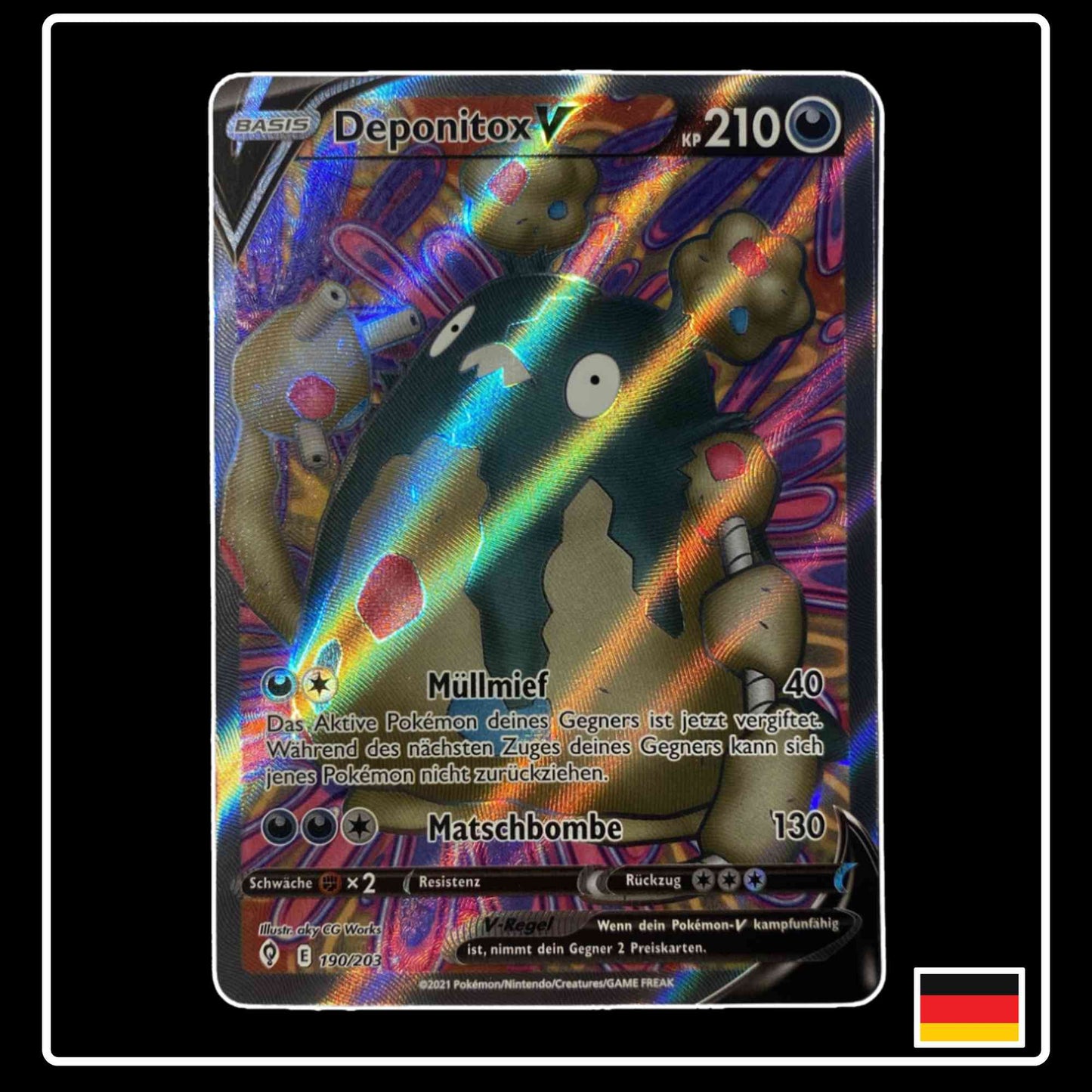Deponitox V Full Art 190/203 Drachenwandel