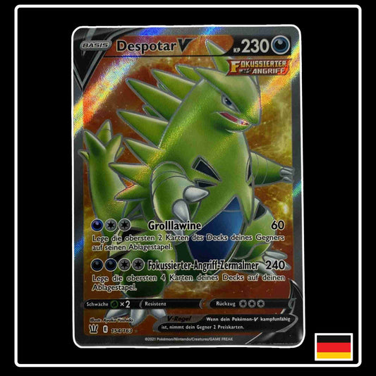 Pokemon Despotar V Full Art Kampfstile