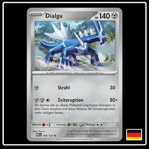 Dialga 095/132 Pokemon Mega Entwicklung