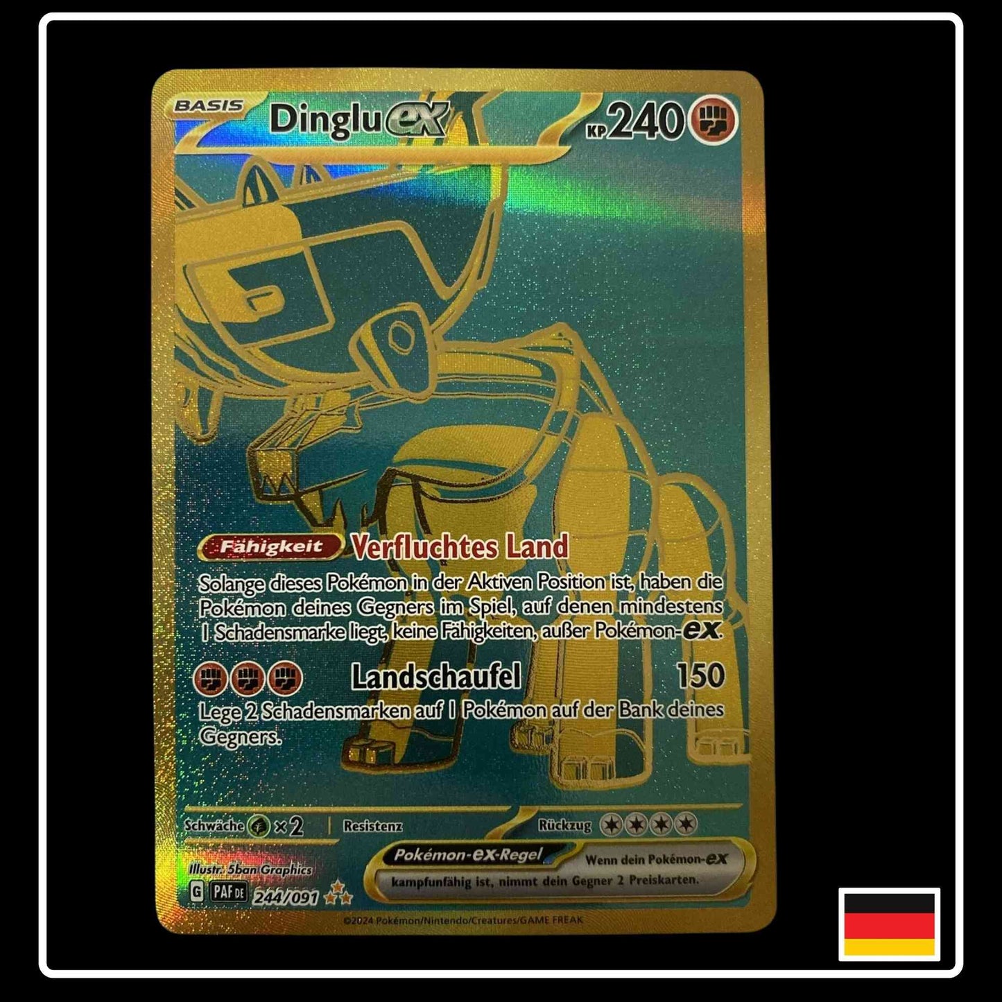 Dinglu ex Hyper Rare aus Paldeas Schicksale