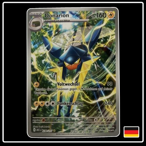 Donarion Illustration Rare 230/217 Pokemon Erhabene Helden