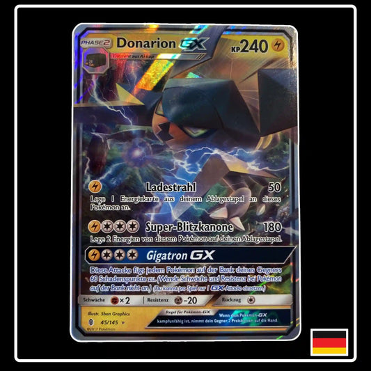 Donarion GX 45/145 Pokemon Stunde der Wächter