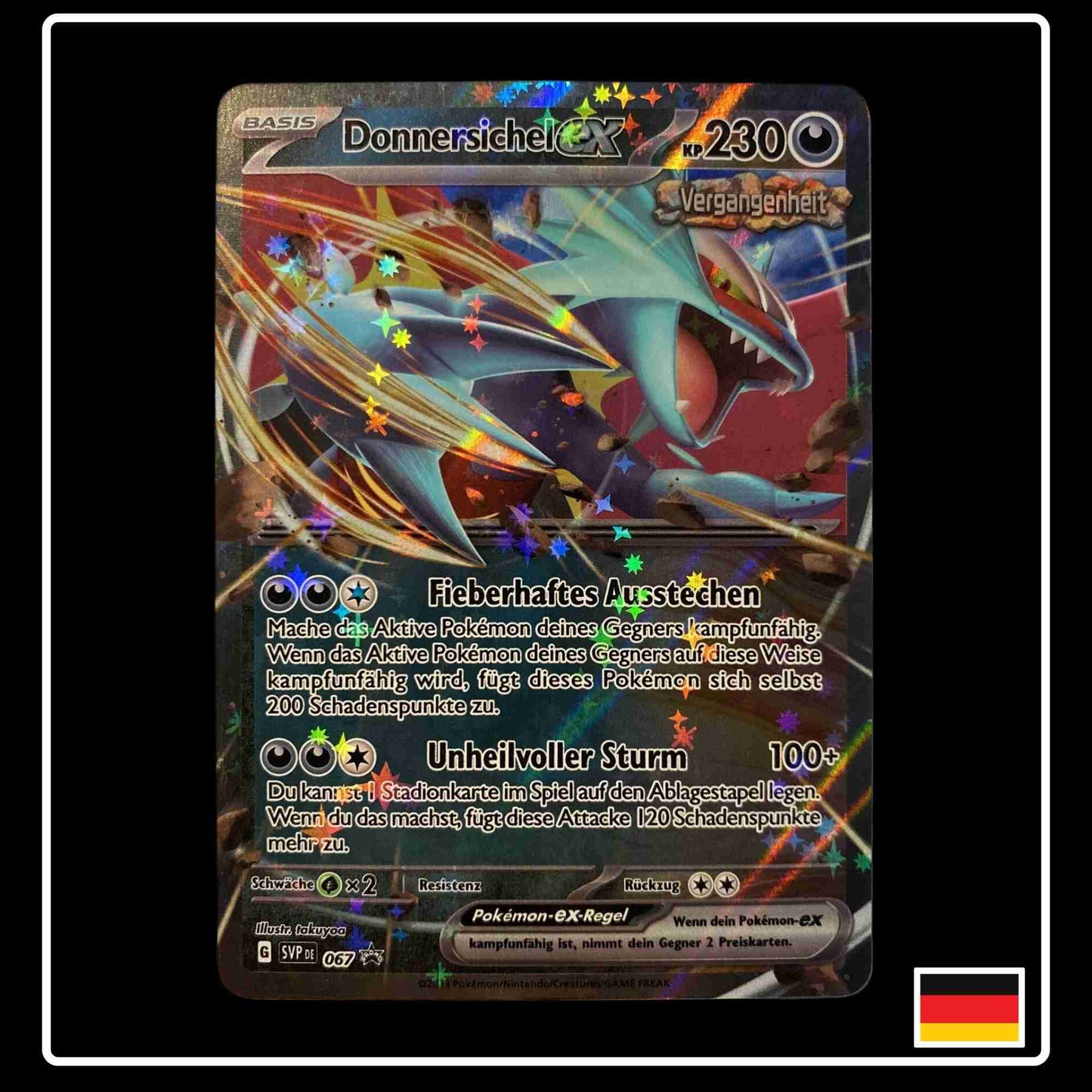 Donnersichel ex Promo Pokemon Karte