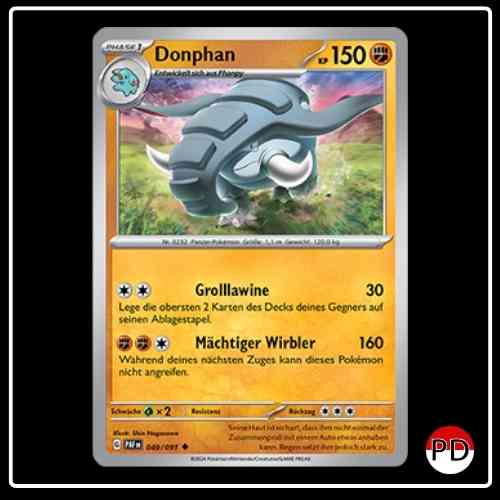 Donphan 049/091 Pokemon Paldeas Schicksale