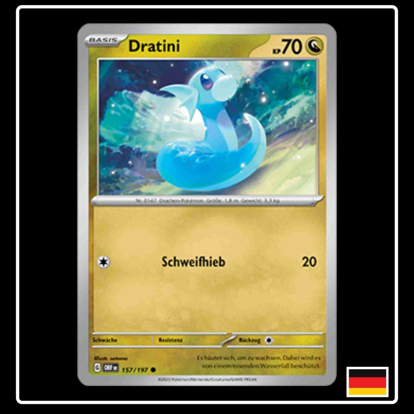 Pokemon Karte Dratini 157/197