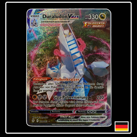 Duraludon VMAX Alternative Art 220/203 Drachenwandel Pokemon Karte