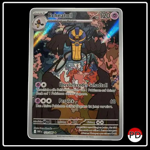 Echnatoll Illustration Rare 123/086 Pokemon Weisse Flammen
