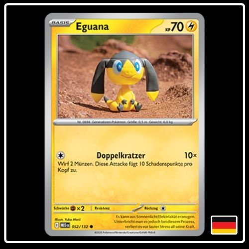 Eguana 052/132 Pokemon Mega Entwicklung