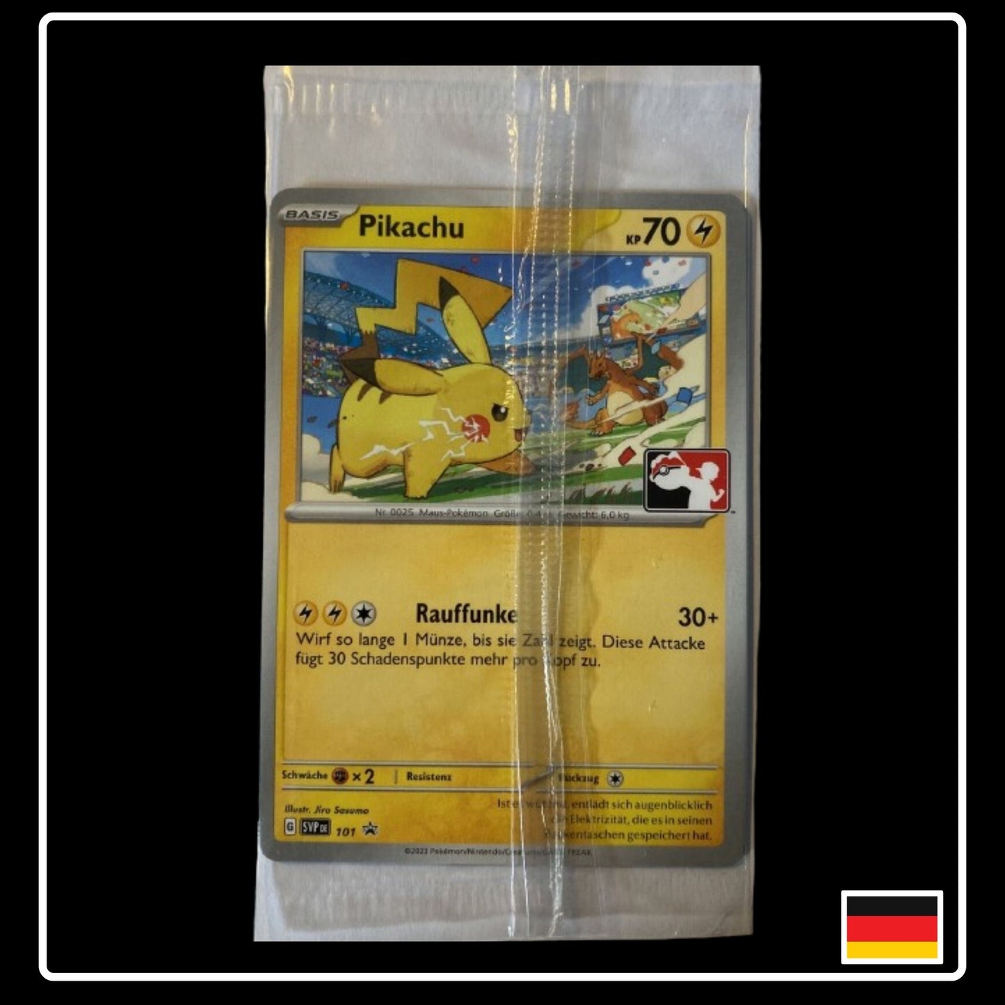 Pikachu Promo Deutsch SVP DE 101 Karmesin & Purpur