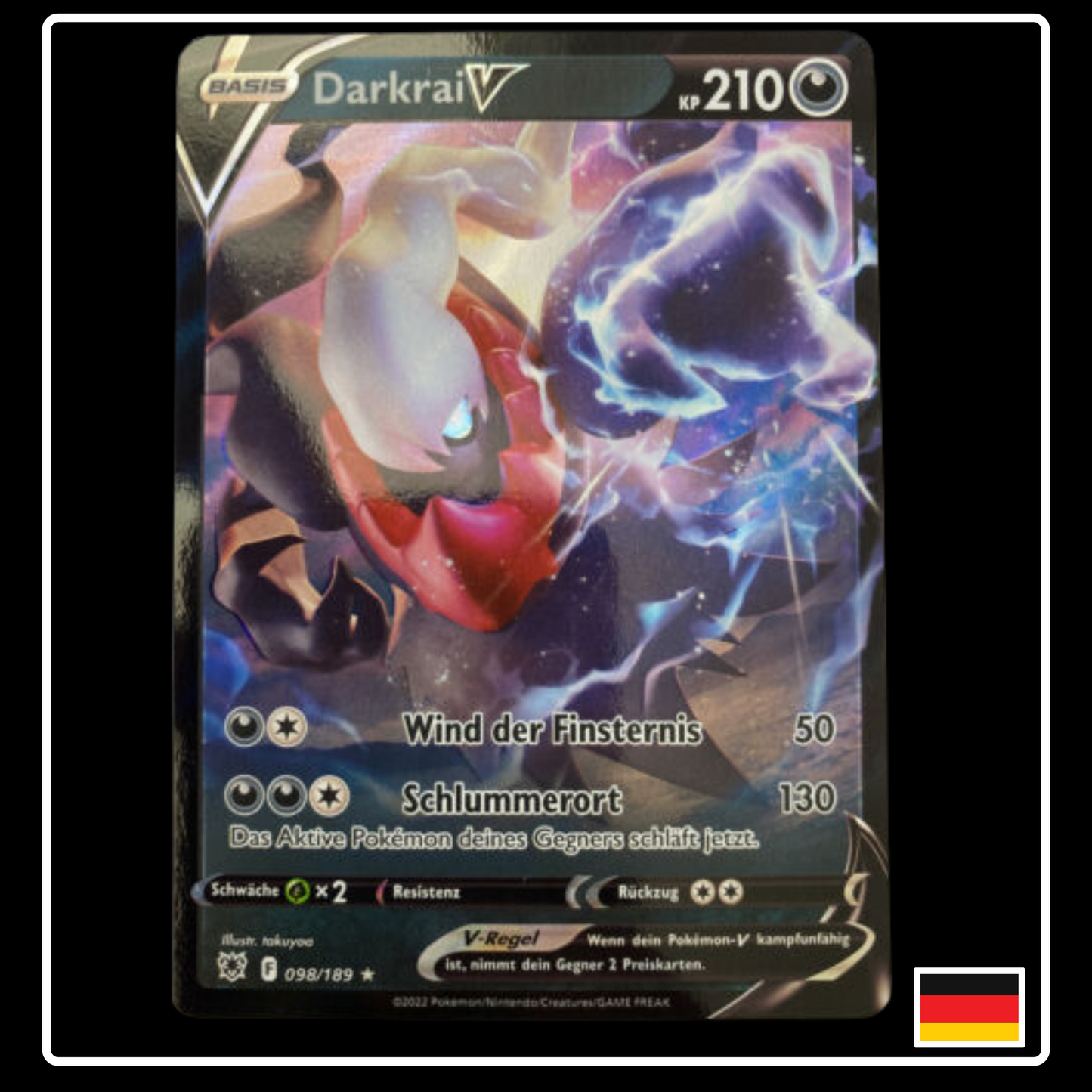 Darkrai V Deutsch 098/189 Astralglanz