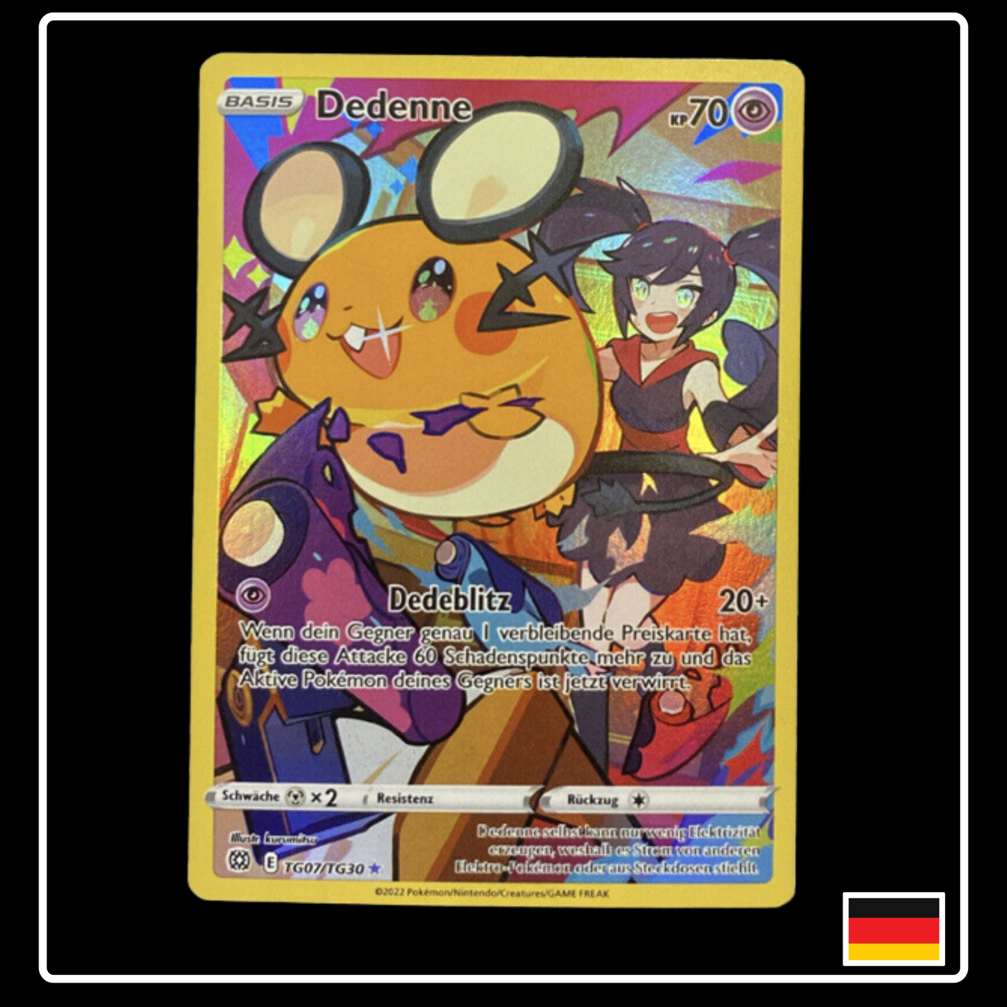 Dedenne CHR Deutsch TG07/TG30 Strahlende Sterne