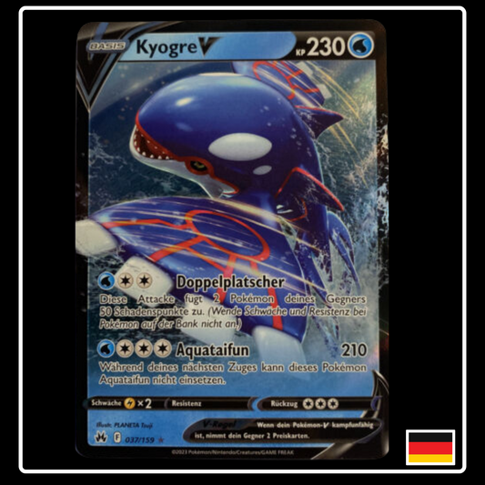 Kyogre V Deutsch 037/159 Zenit der Könige