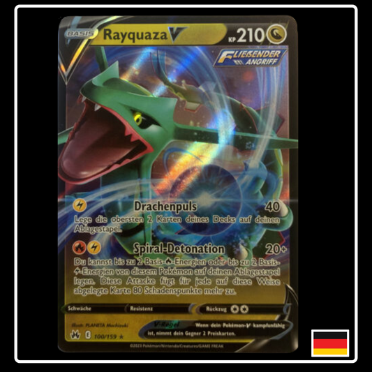 Rayquaza V Deutsch 100/159 Zenit der Könige