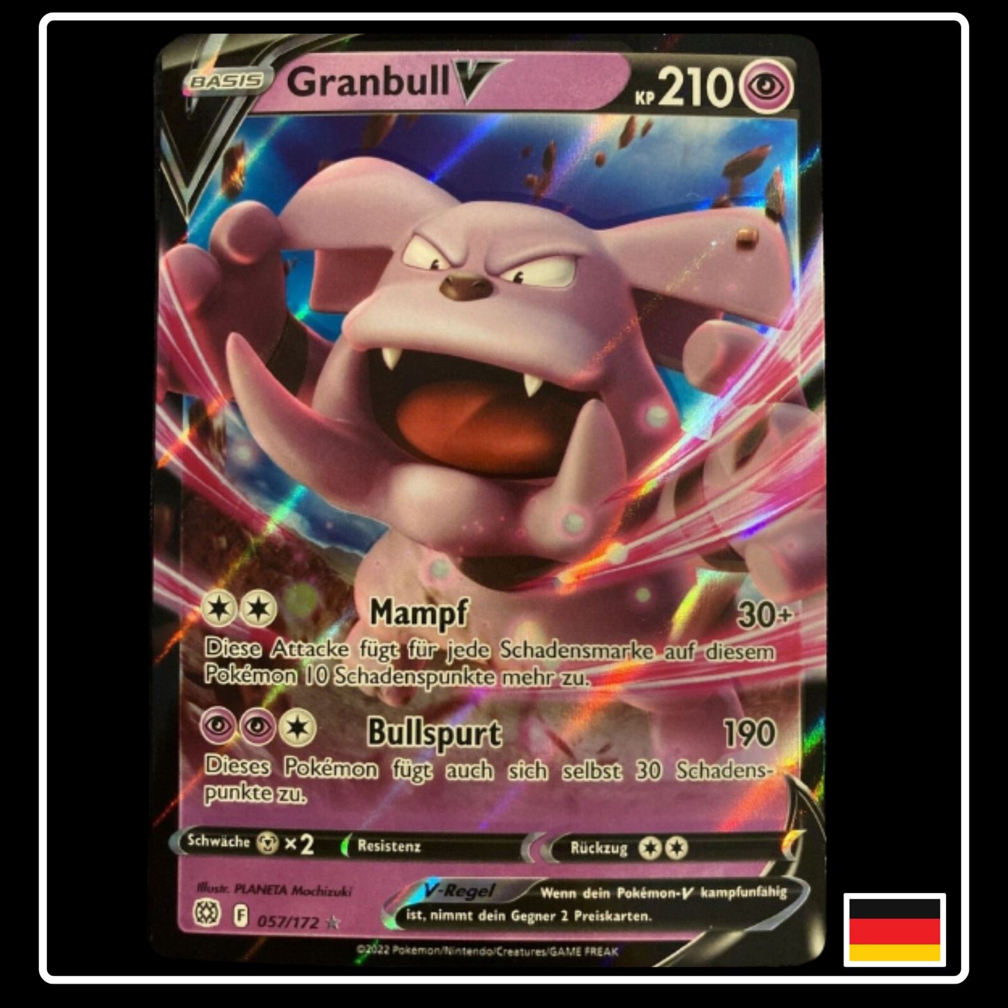 Granbull V Deutsch 057/172 Strahlende Sterne