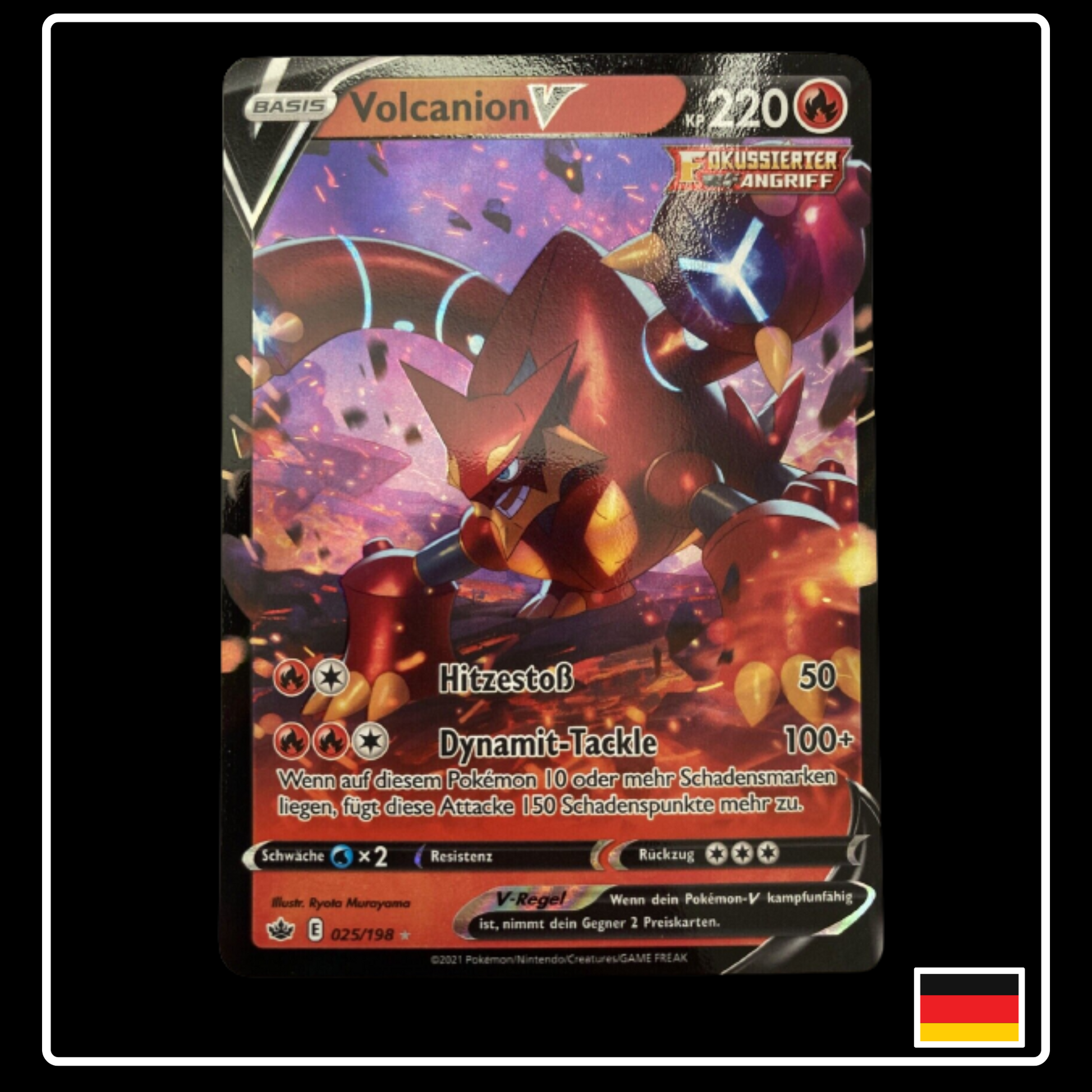 Volcanion V Deutsch 025/198 Schaurige Herrschaft PokeDirris Volcanion V Deutsch 025/198 Schaurige Herrschaft PokeDirris
