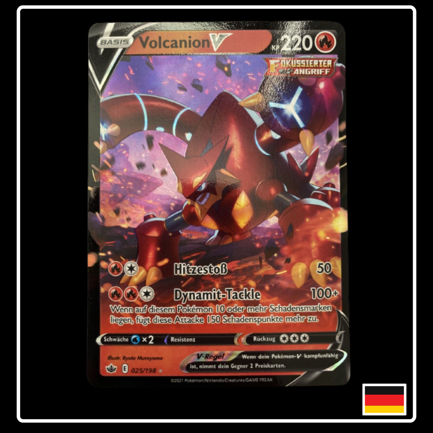 Volcanion V Deutsch 025/198 Schaurige Herrschaft