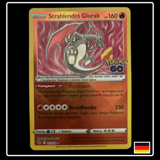 Strahlendes Glurak Deutsch 011/078 Pokemon GO